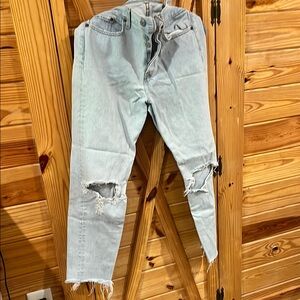 Signature by Levi Strauss Light Blue Straight Leg Jeans